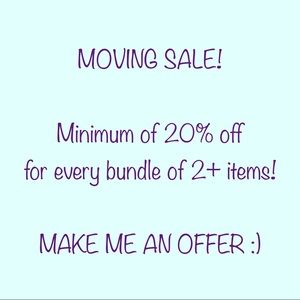 EVERYTHING MUST GO SALE!